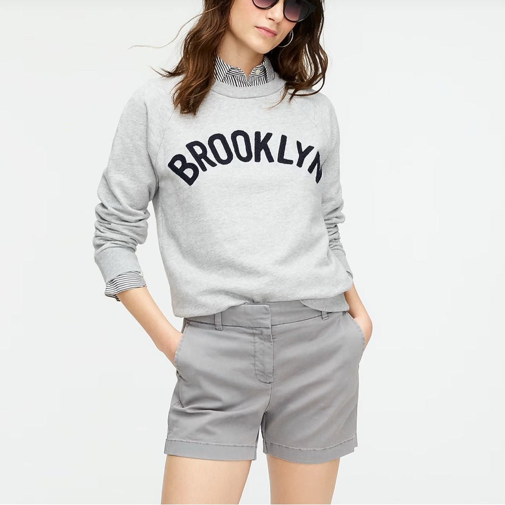 NWT J.Crew 5" Stretch Chino Shorts